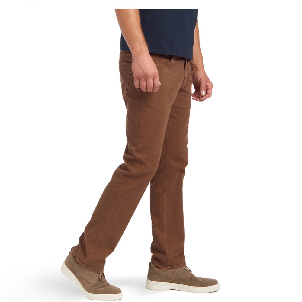 Mott & Bow Slim Mercer Jeans in Clay - Picture 3 of 8